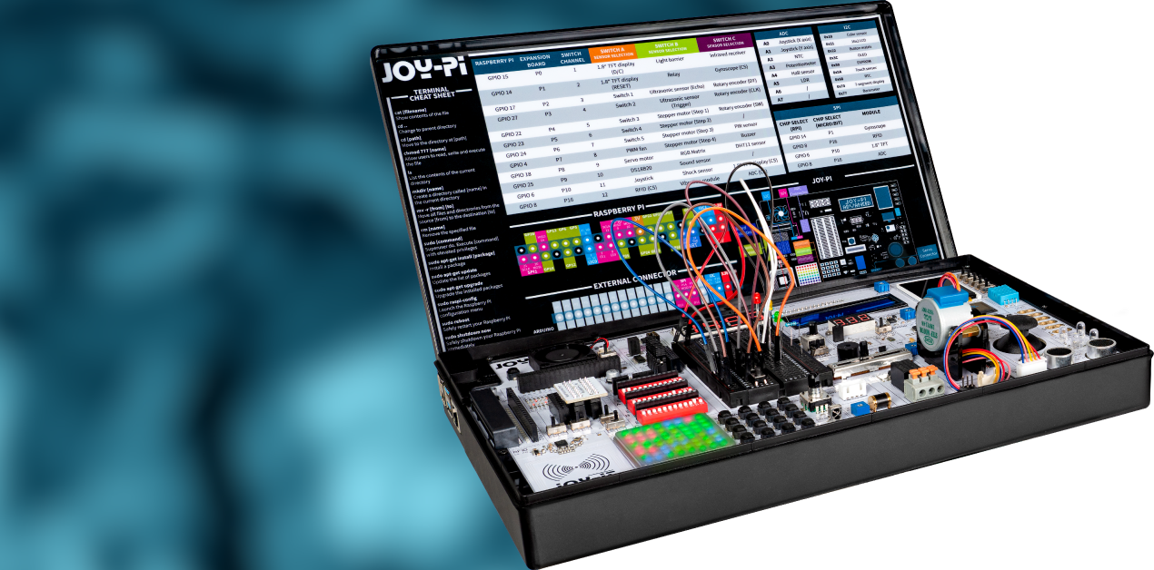 Joy-Pi Note – 11.6” Raspberry Pi 4-based Notebook